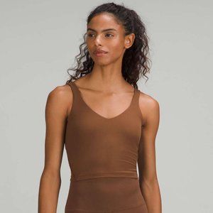 Lululemon - Align Ribbed Tank, Roasted Brown, Size 6